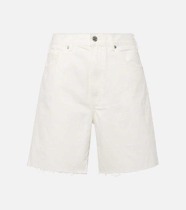  Nili Lotan Nili Lotan Russel High-rise Denim Shorts 