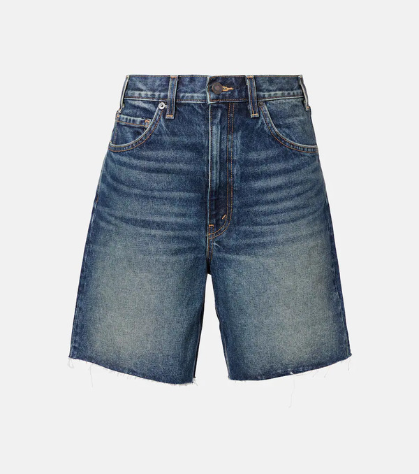  Nili Lotan Nili Lotan Russel Mid-rise Denim Shorts 