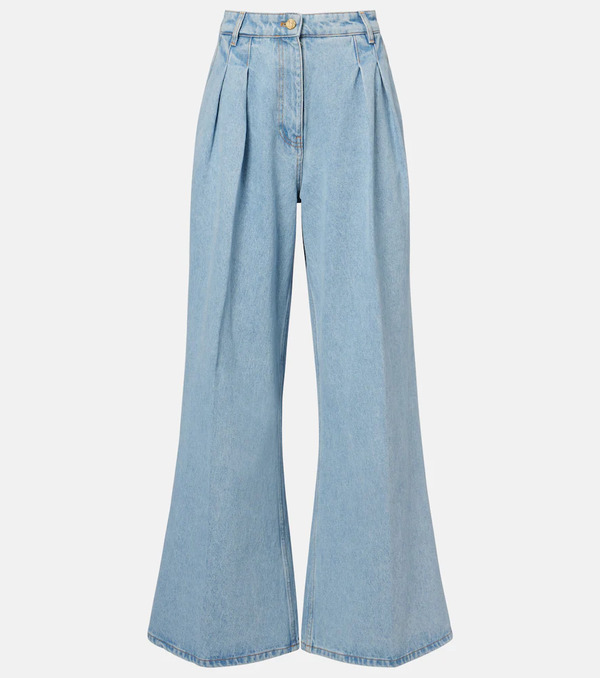  Nina Ricci Nina Ricci High-rise Wide-leg Jeans 