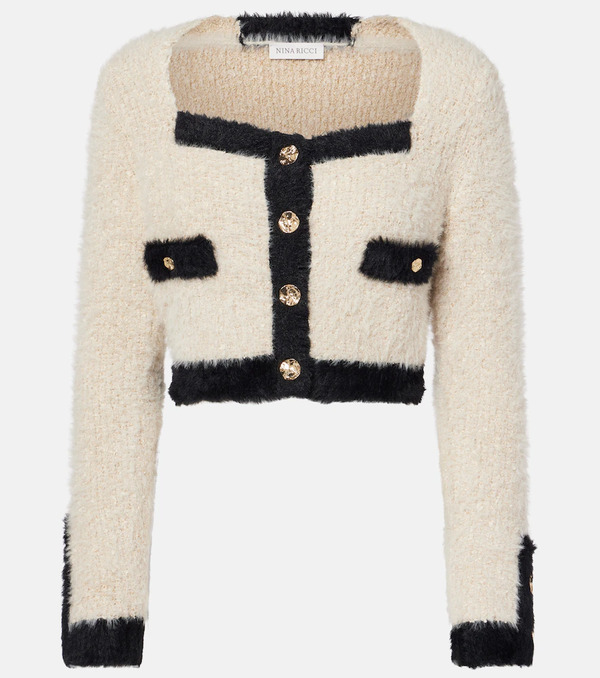  Nina Ricci Nina Ricci Lamã© Cardigan 