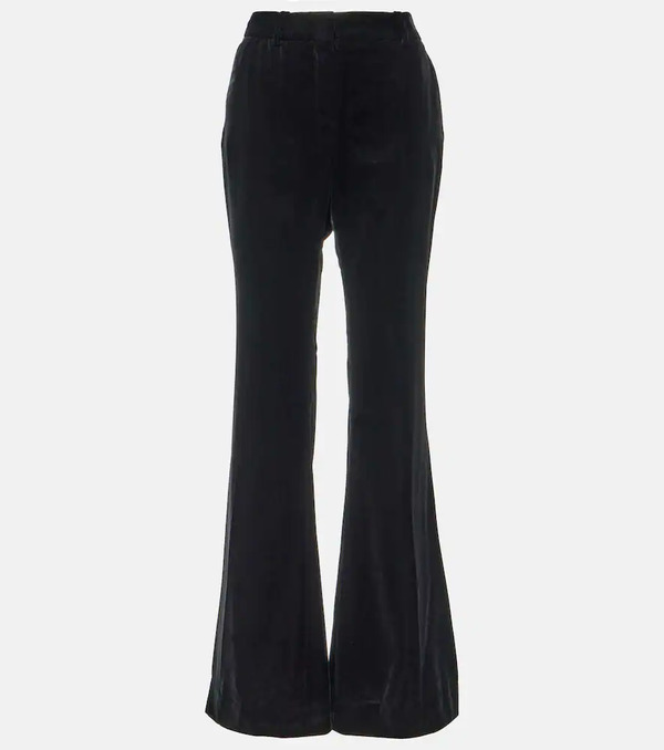  Nina Ricci Nina Ricci Velvet Bootcut Pants 