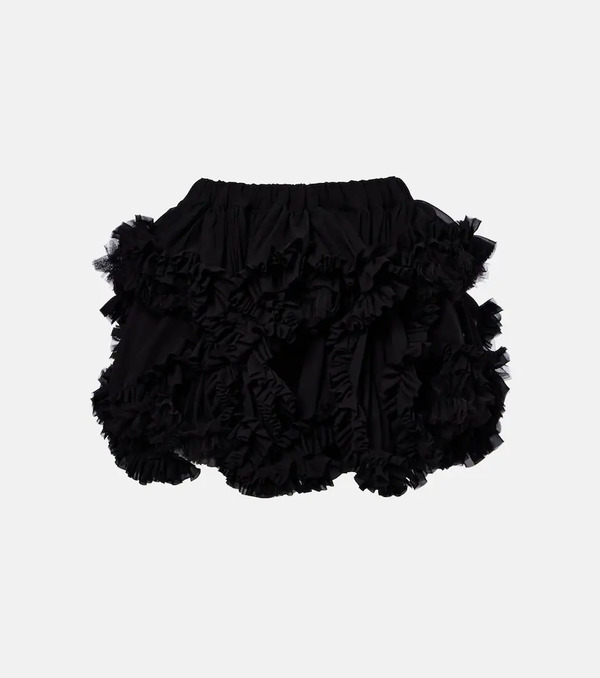  Noir Kei Ninomiya Noir Kei Ninomiya Tulle Miniskirt 