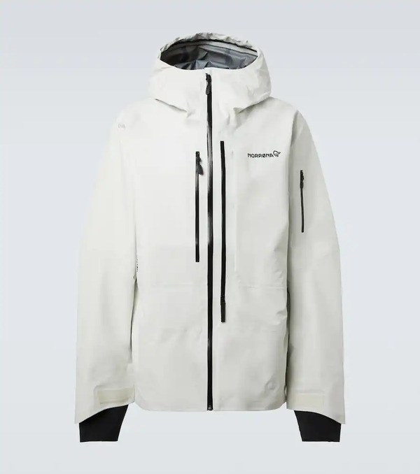  Norrona Norrã¸na Lofoten Hooded Ski Jacket 