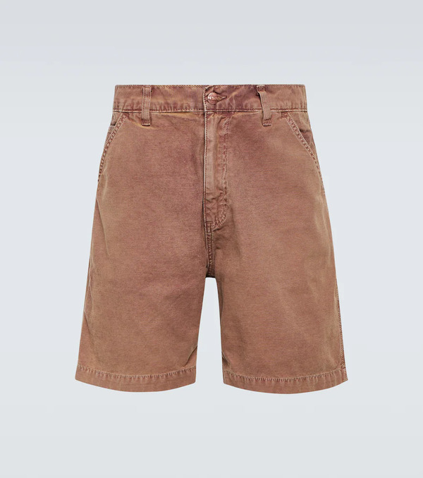 Notsonormal Notsonormal Cotton Canvas Shorts 