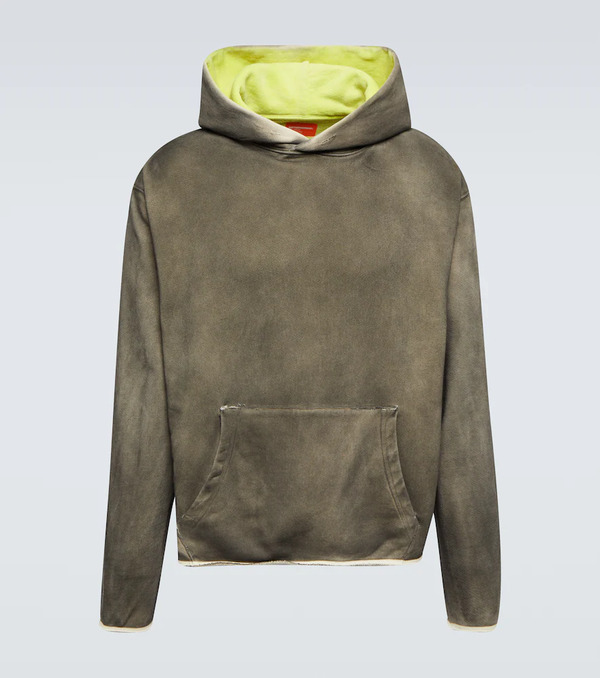  Notsonormal Notsonormal Last Nights Cotton Jersey Hoodie 
