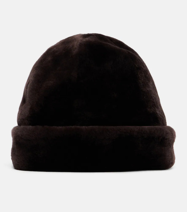  Nour Hammour Nour Hammour Blokes Shearling Hat 