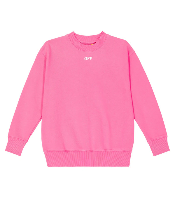  Off-white Kids Off-white Kids Arrows Cotton Sweatshirt 