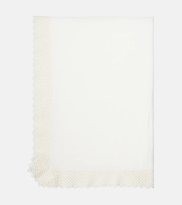  Once Milano Once Milano Macramã© Linen Tablecloth 