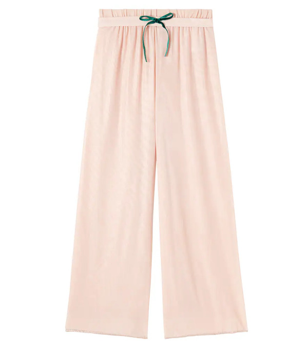  Oseree Kids Osã©ree Kids Bow-detail Tulle Pants 