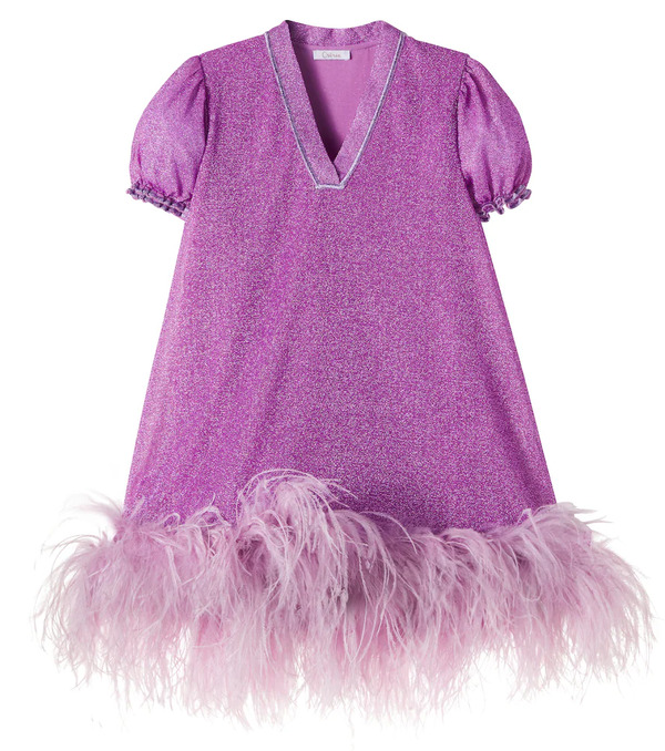  Oseree Kids Osã©ree Kids Lumiã¨re Plumage Dress 