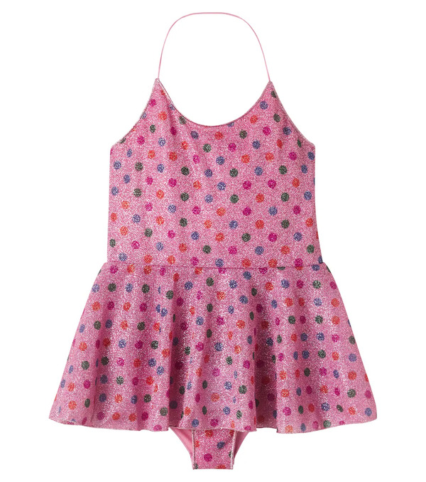  Oseree Kids Osã©ree Kids Lumiã¨re Polka-dot Swimsuit 