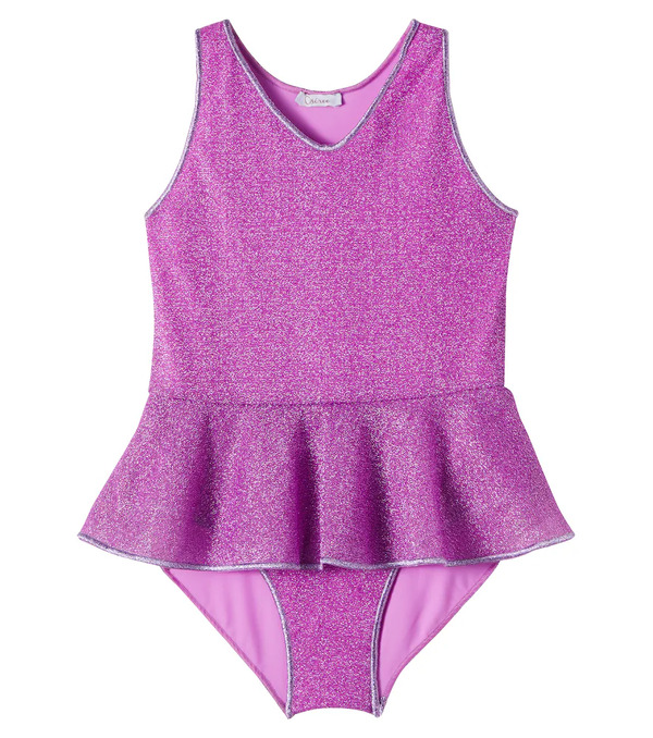 Oseree Kids Osã©ree Kids Lumiã¨re Ruffled Swimsuit 