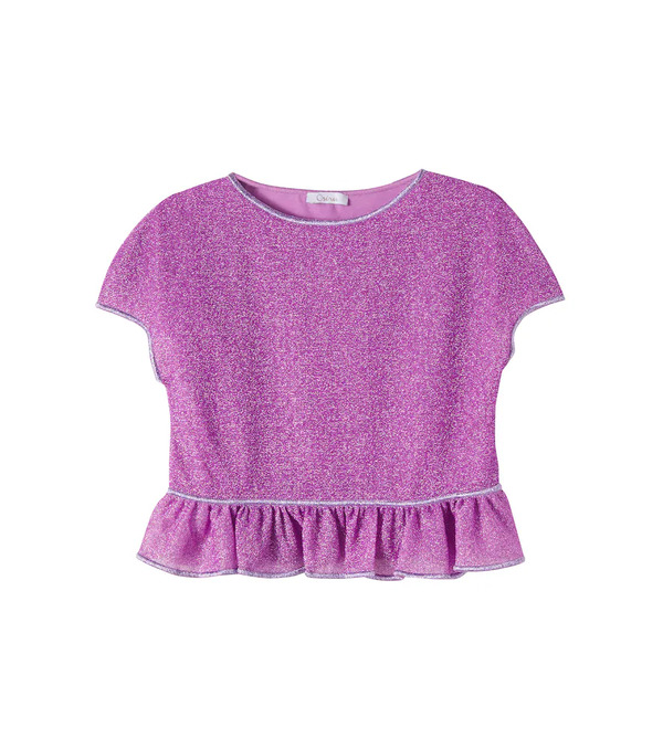  Oseree Kids Osã©ree Kids Lumiã¨re Ruffled T-shirt 