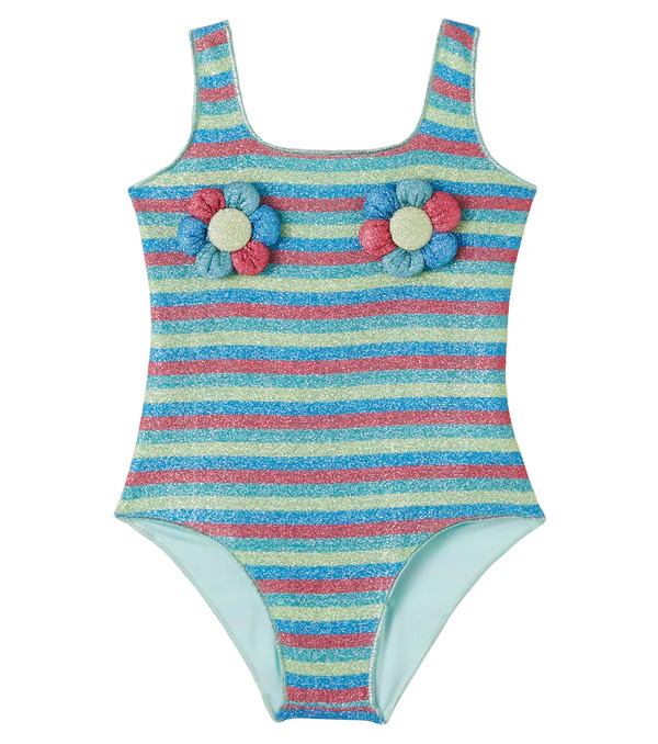  Oseree Kids Osã©ree Kids Osemini Lumiã¨re Striped Swimsuit 
