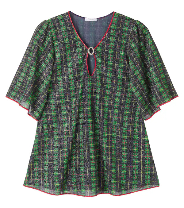  Oseree Kids Osã©ree Kids Plaid Lamã© Kaftan 