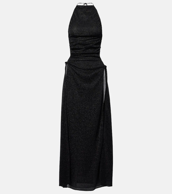  Oseree Osã©ree Lumiã¨re Open-back Maxi Dress 