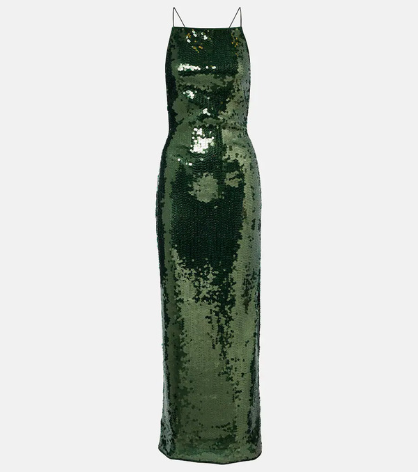  Oseree Osã©ree Marylin Sequined Maxi Dress 