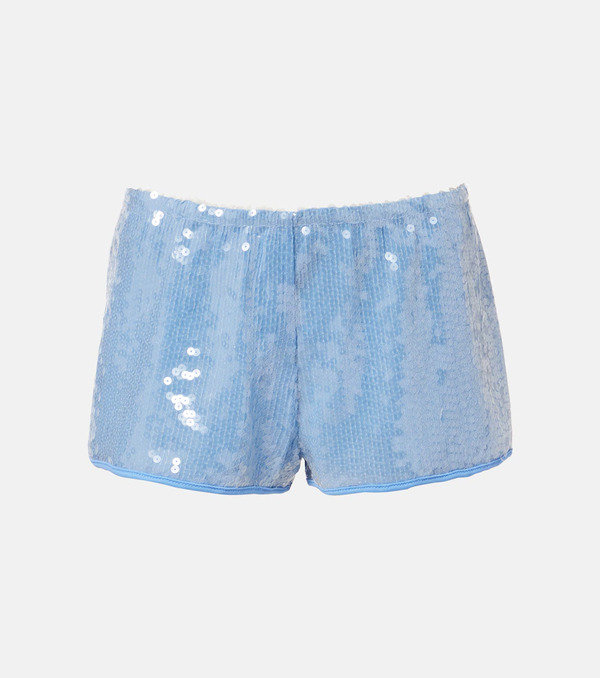  Oseree Osã©ree Sequined Shorts 