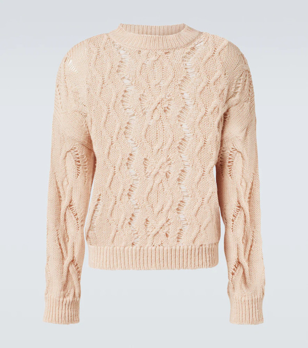 Our Legacy Our Legacy Cable Sonar Roundneck Wool Sweater 