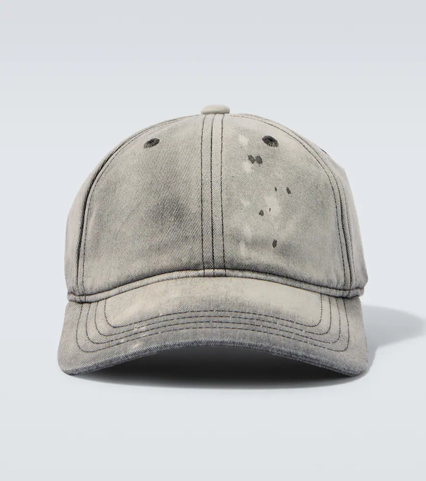  Our Legacy Our Legacy Distressed Denim Baseball Cap 