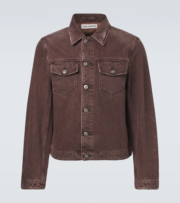  Our Legacy Our Legacy Origin Distressed Denim Jacket 