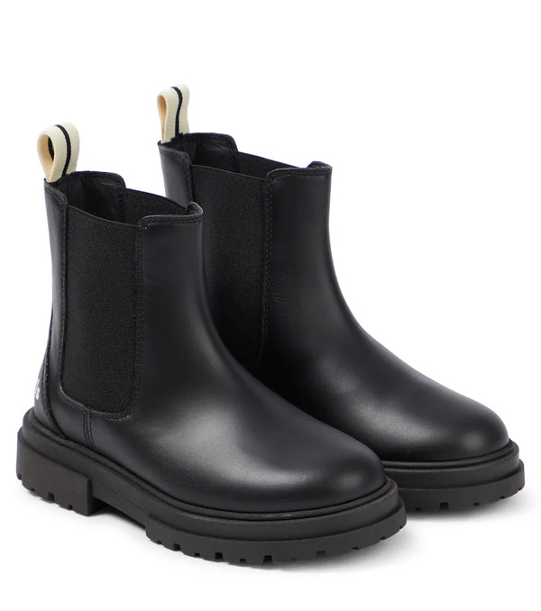  Palm Angels Kids Palm Angels Kids Leather Chelsea Boots 