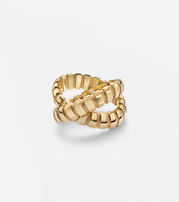  Pamela Zamore Pamela Zamore Orla X 18kt Gold Ring 