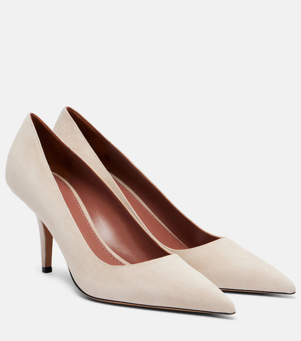  Paris Texas Paris Texas Jessica 75 Suede Pumps 