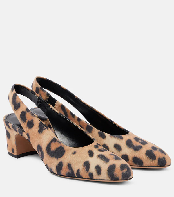  Paris Texas Paris Texas Lavinia 50 Leopard-print Suede Pumps 