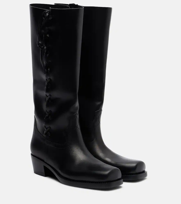  Paris Texas Paris Texas Roxanne 45 Leather Knee-high Boots 