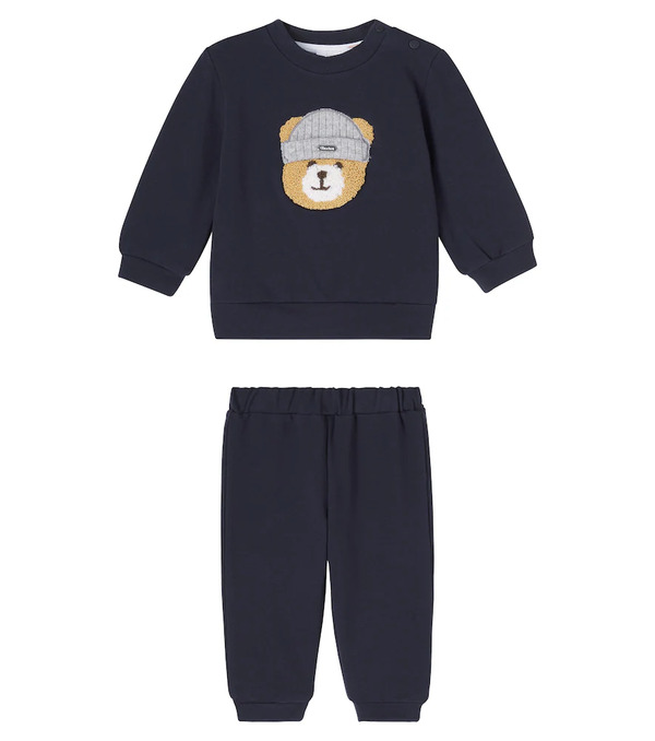  Patachou Patachou Baby Jersey Sweatshirt And Sweatpants Set 