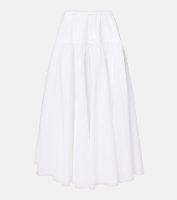  Patou Patou Cotton Midi Skirt 