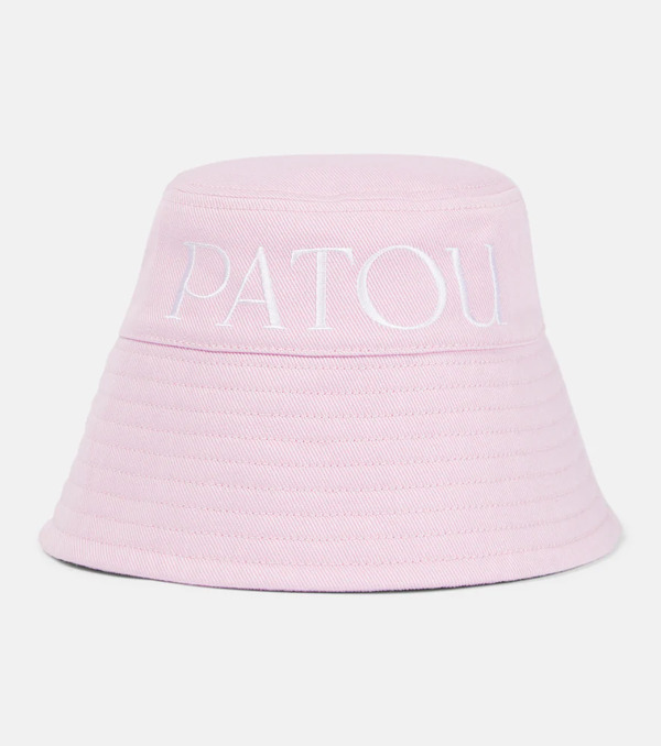  Patou Patou Logo Cotton Drill Bucket Hat 