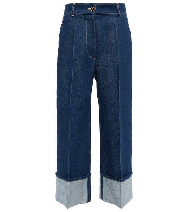  Patou Patou Mid-rise Wide-leg Jeans 