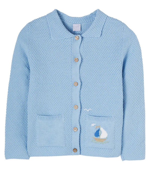  Pepa London Pepa London Embroidered Cotton Cardigan 