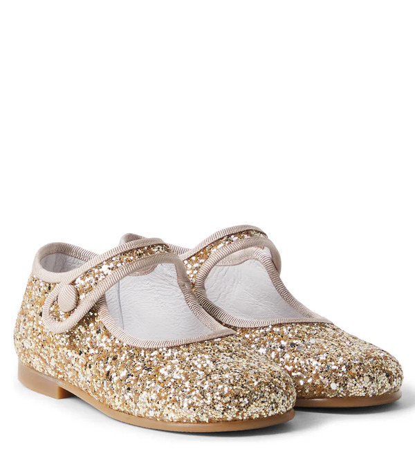  Pepa London Pepa London Glitter Mary Jane Flats 