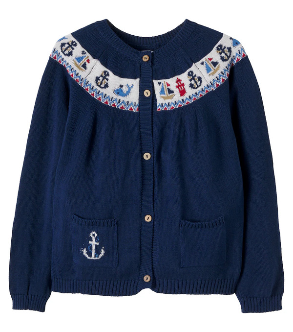  Pepa London Pepa London Intarsia Cotton Cardigan 