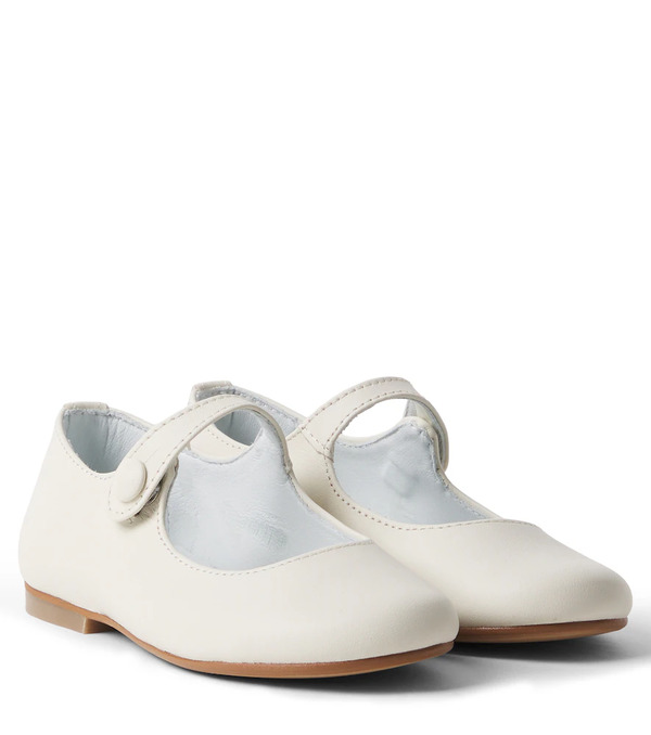  Pepa London Pepa London Leather Mary Jane Flats 