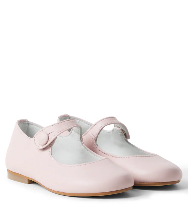  Pepa London Pepa London Leather Mary Jane Flats 
