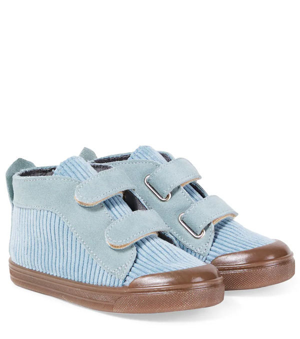  Pepe Pã¨pã¨ Corduroy And Suede Sneakers 