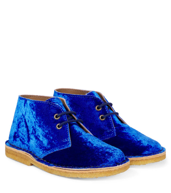  Pepe Pã¨pã¨ Velvet Lace-up Boots 