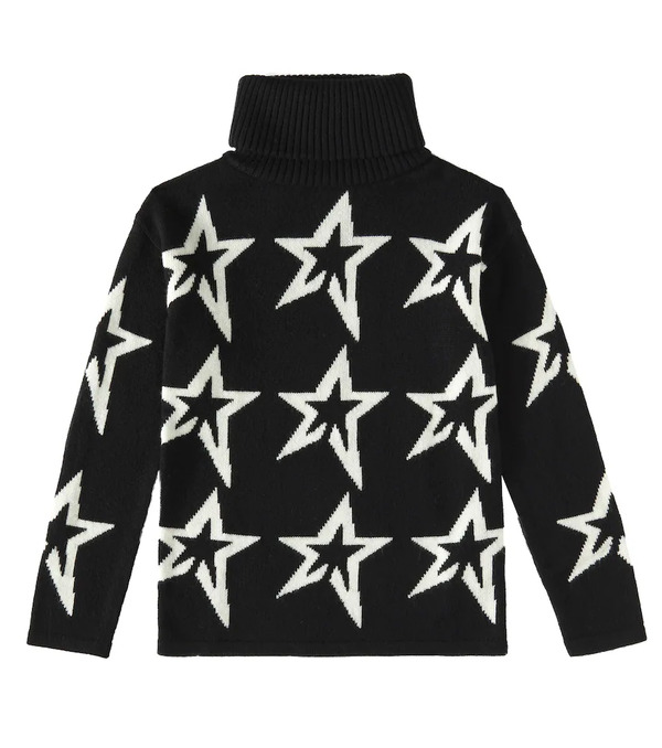  Perfect Moment Kids Perfect Moment Kids Intarsia Wool Sweater 