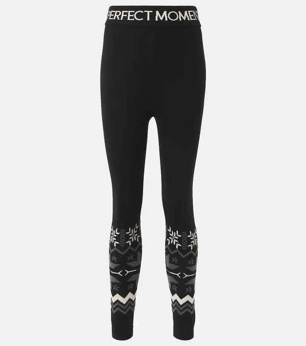  Perfect Moment Perfect Moment Nordic Intarsia Wool Leggings 