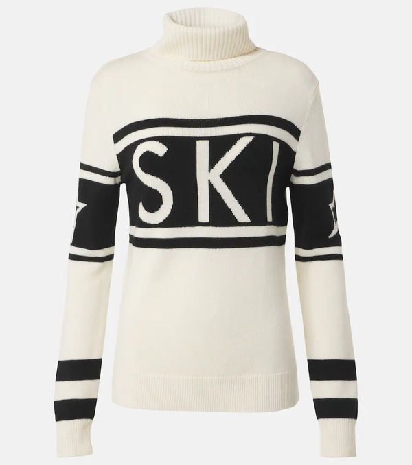  Perfect Moment Perfect Moment Schild Intarsia Wool Turtleneck Sweater 