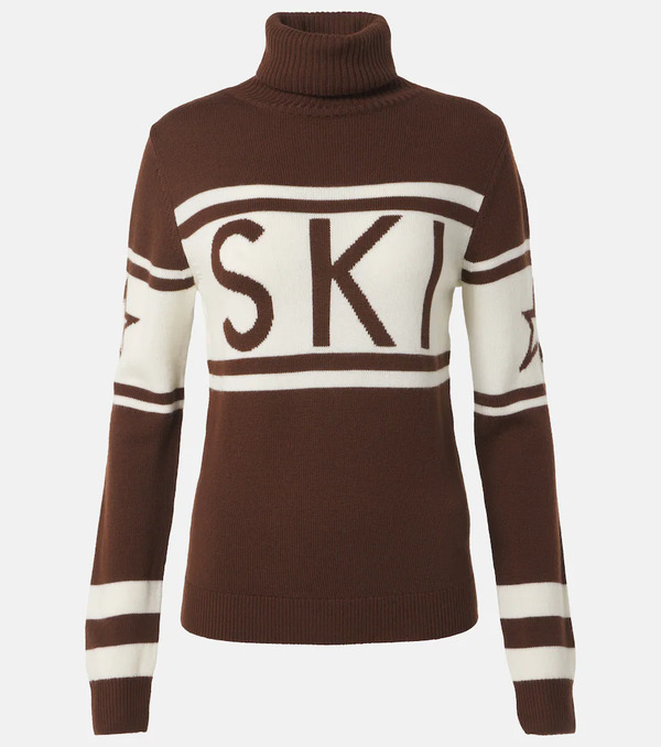  Perfect Moment Perfect Moment Schild Intarsia Wool Turtleneck Sweater 