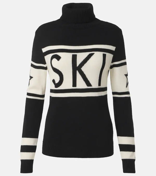  Perfect Moment Perfect Moment Schild Intarsia Wool Turtleneck Sweater 