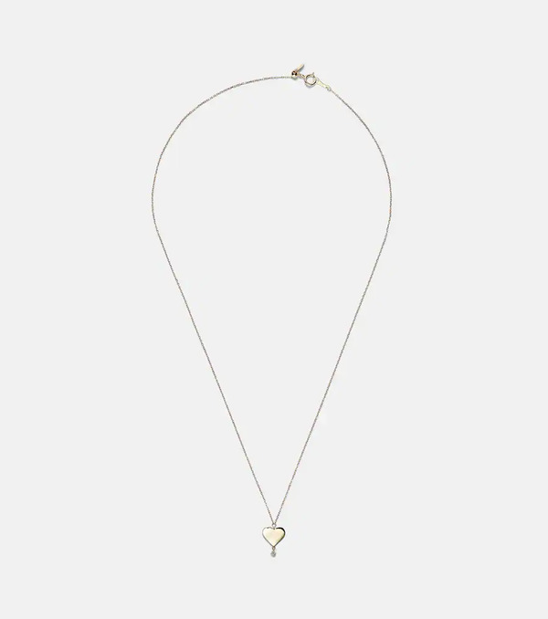  Persee Persã©e 18kt Gold Necklace With Diamond 
