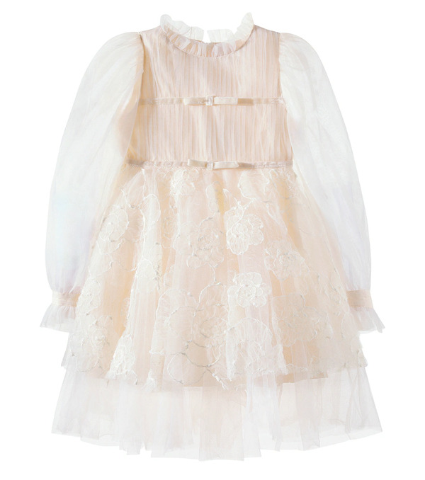  Petite Amalie Petite Amalie Embroidered Tulle Dress 