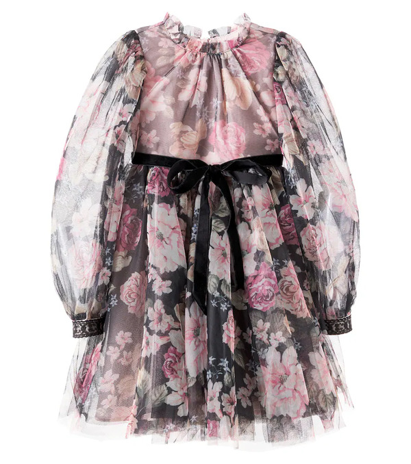  Petite Amalie Petite Amalie Floral Tulle Dress 