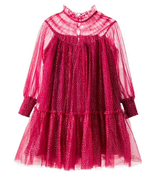  Petite Amalie Petite Amalie Point D'esprit Dress 